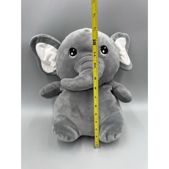 Gray Elephant Plush 14” Stuffed Animal Greenbrier International, Inc. - Picture 2 of 8
